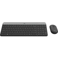 Комплект клавиатура + мышь Logitech MK470 Slim Wireless Combo фото 1